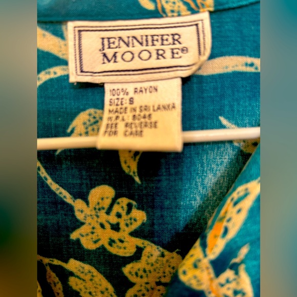 Jennifer Moore, 100% Rayon Dress, Size Small - Picture 2 of 4